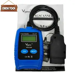 Новое поступление Авто сканер диагностический инструмент VGATE VC210 может OBD2 OBDII EOBD автомобильной Escaner автомобиля