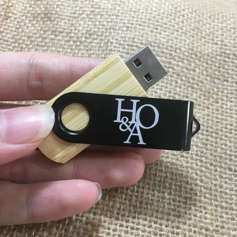 Настроить с логотипом usb флэш накопитель 4 ГБ 8 16 32 64 s бамбуковый USB 2 0 для свадебной