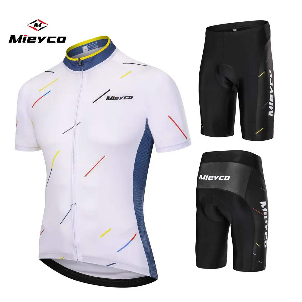 

Mieyco 2019 Men Cycling Jersey Clothing Set Spring and Summer Men Short Sleeve Breathable