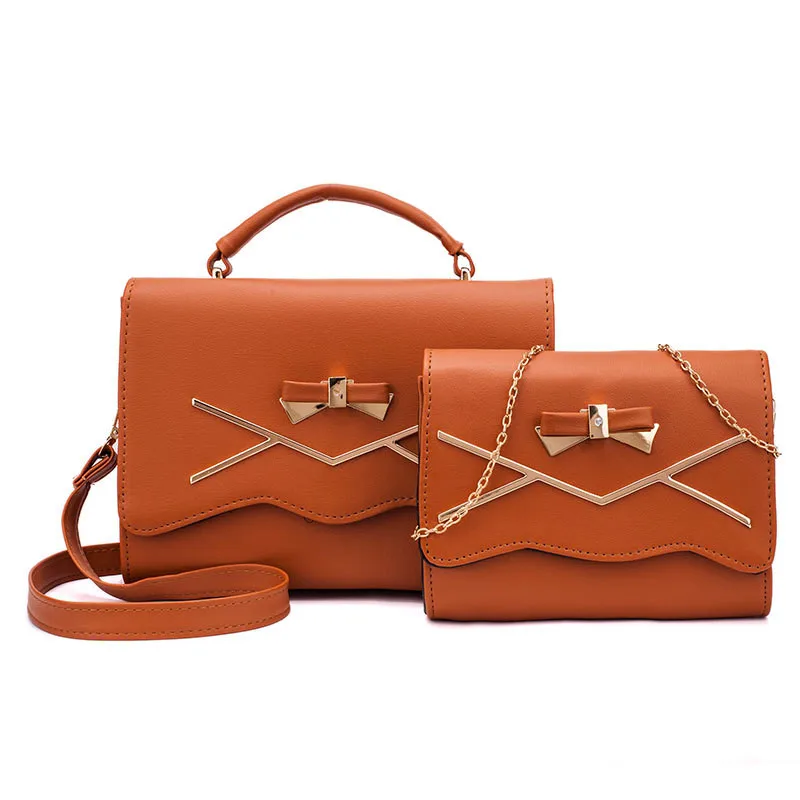 

AWAGUE Fashion Composite Bag PU Leather Women Handbag Shoulder Bag Ladies Crossbody Bag