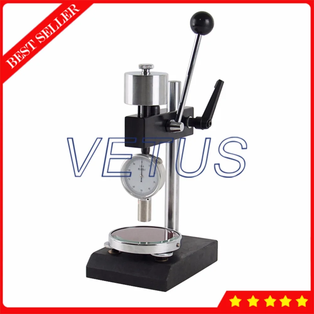 US $292.50 LACYJ Single Pointer Shore Hardness Test Stand with Shore C Durometer Testing Platform included LXC1 Analog Dial Sclerometer