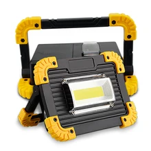 20W Portable LED Flashlight COB Work Light Floodlight Searchlight Waterproof USB Rechargeable For outdoor lighting A1