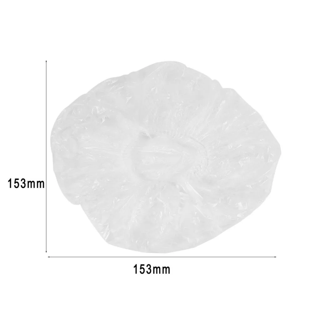 20 шт./лот парикмахерский салон одноразовый прозрачный спа домашний душ купальный эластичный прозрачный колпачок Прямая поставка/розничная/