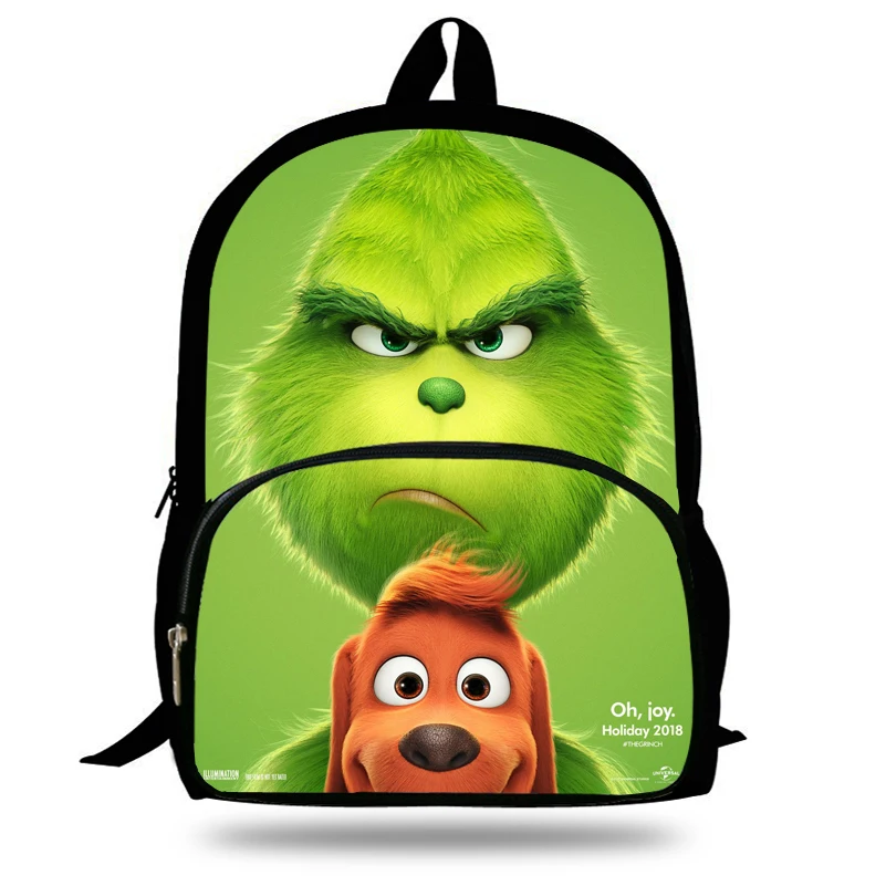 grinch backpack purse