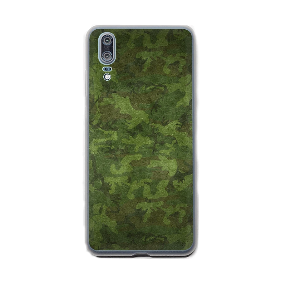 Чехол Desxz для P Smart P30 P8 P9 P20 P10 Pro Lite Plus MINI жесткий чехол зеленый Армейский