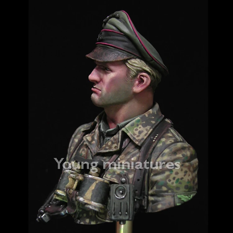 Военный предмет 1/10 фигурка из смолы грудь GK без покрытия|Игровые фигурки и