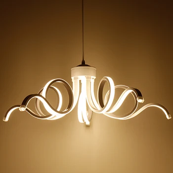 

Modern LED Hanging Lamp European Dinning Living Room Pendant Light Lighting Fixtures For Kitchen Suspension Luminaire PL582