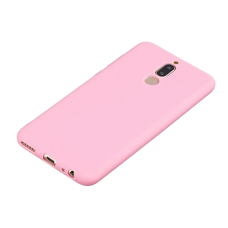 Для Huawei Mate 10 Lite Case Mate10 Candy мягкая резиновая задняя крышка для Maimang 6|Бамперы| |