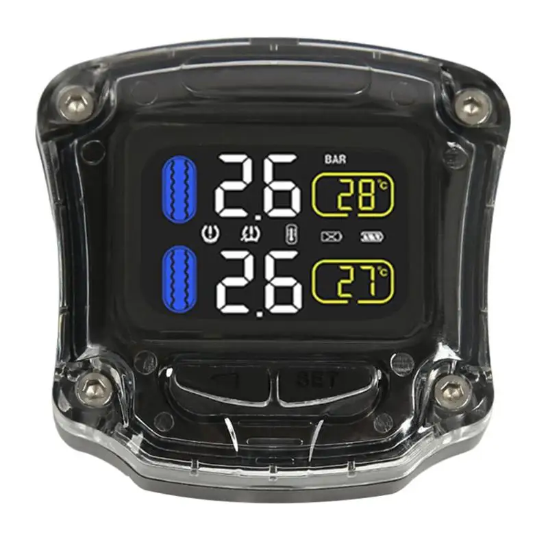 Система мониторинга давления в шинах TPMS для мотоциклов водонепроницаемый
