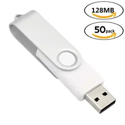 J-boxing 50X128 MB USB флеш-накопитель Флешка с поворотным шарниром флеш-накопитель ручка-накопитель вращающийся флеш-диск многоцветный для