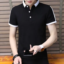 Varsanol, Мужская рубашка поло, короткий рукав, повседневная, хлопок, мужские рубашки поло, новинка, дышащие, обычные, поло размера плюс 4XL