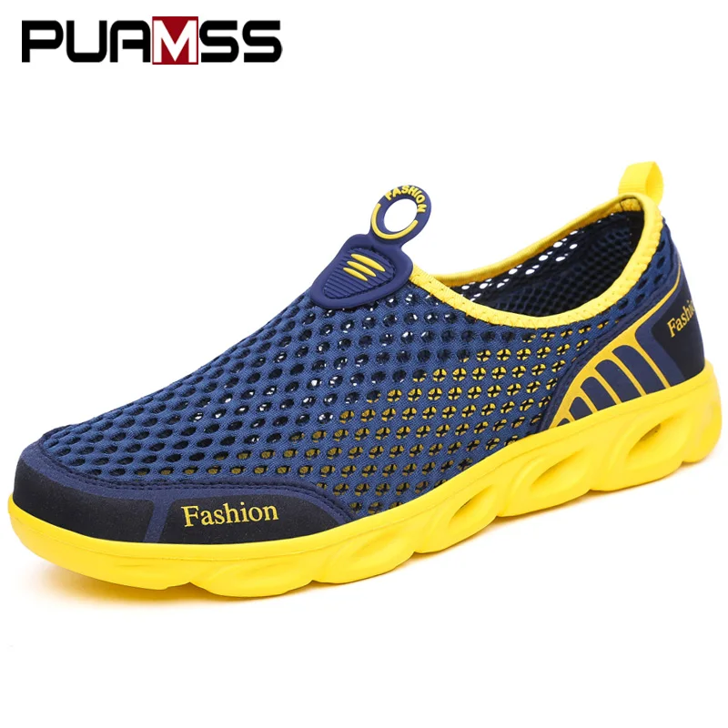 Men Casual Shoes Sneakers Fashion Light Breathable Summer Sandals ...