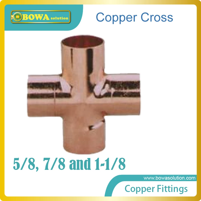 

Good quality Copper cross is installed in pipeline of multi-evaporator or multi- condenser, mixed buy with other parts available