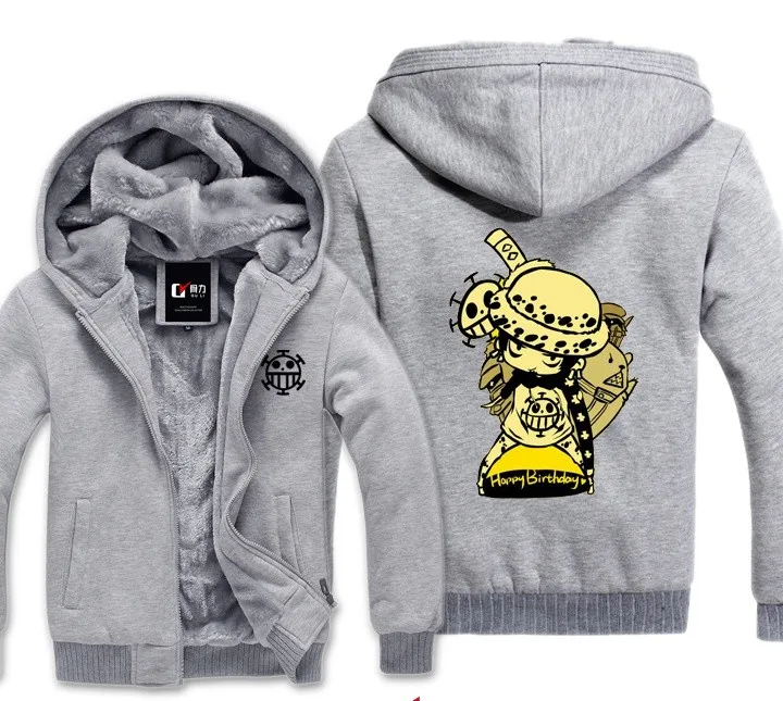 Trafalgar D воды Law толстовки Толстовка мужские повседневные мужские куртки с капюшоном плащ шаль мужская одежда OP