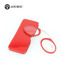 Мини TR90 очки для чтения зажим для носа для женщин и мужчин прозрачные очки Кошелек Очки Чехол для очков Gafas De Lectura A108