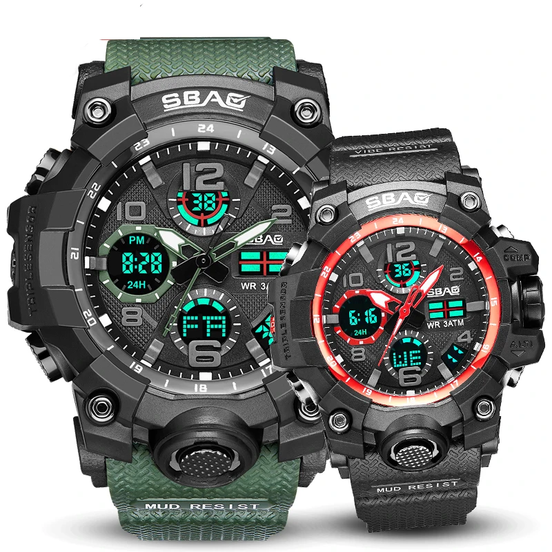 Sports watches, Digital Wristwatches, Students waterproof sports multi-function electronic watch, Men's Watches Sports watches, Digital Wristwatches, Students waterproof sports multi-function electronic watch, Men's Watches