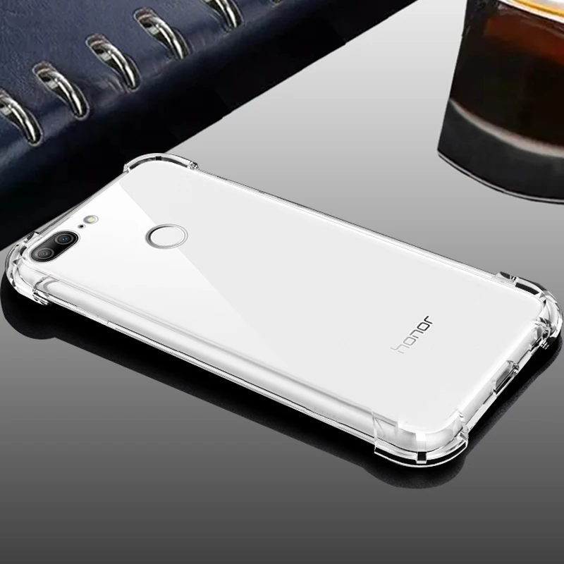 YUETUO ударопрочный прозрачный ТПУ чехол для телефона huawei honor 9 lite силиконовые