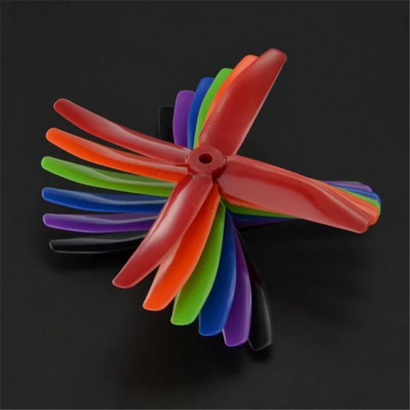 

20PCS (10Pair) DALPROP Q5040 4 Leaf Blade Props Propellers For Racing FPV Quadcopter Drone QAV R 220 QAV 210 250 Martian 230 255