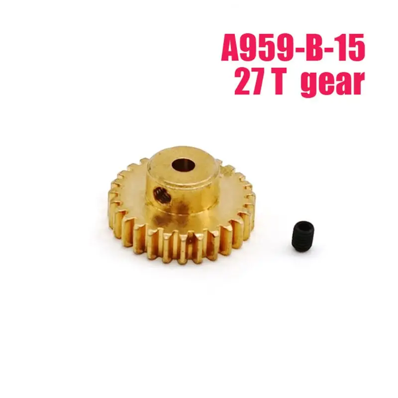 Металлические моторные шестерни 27T для WLtoys A959 B 15 A969 A979 540 мотор RC