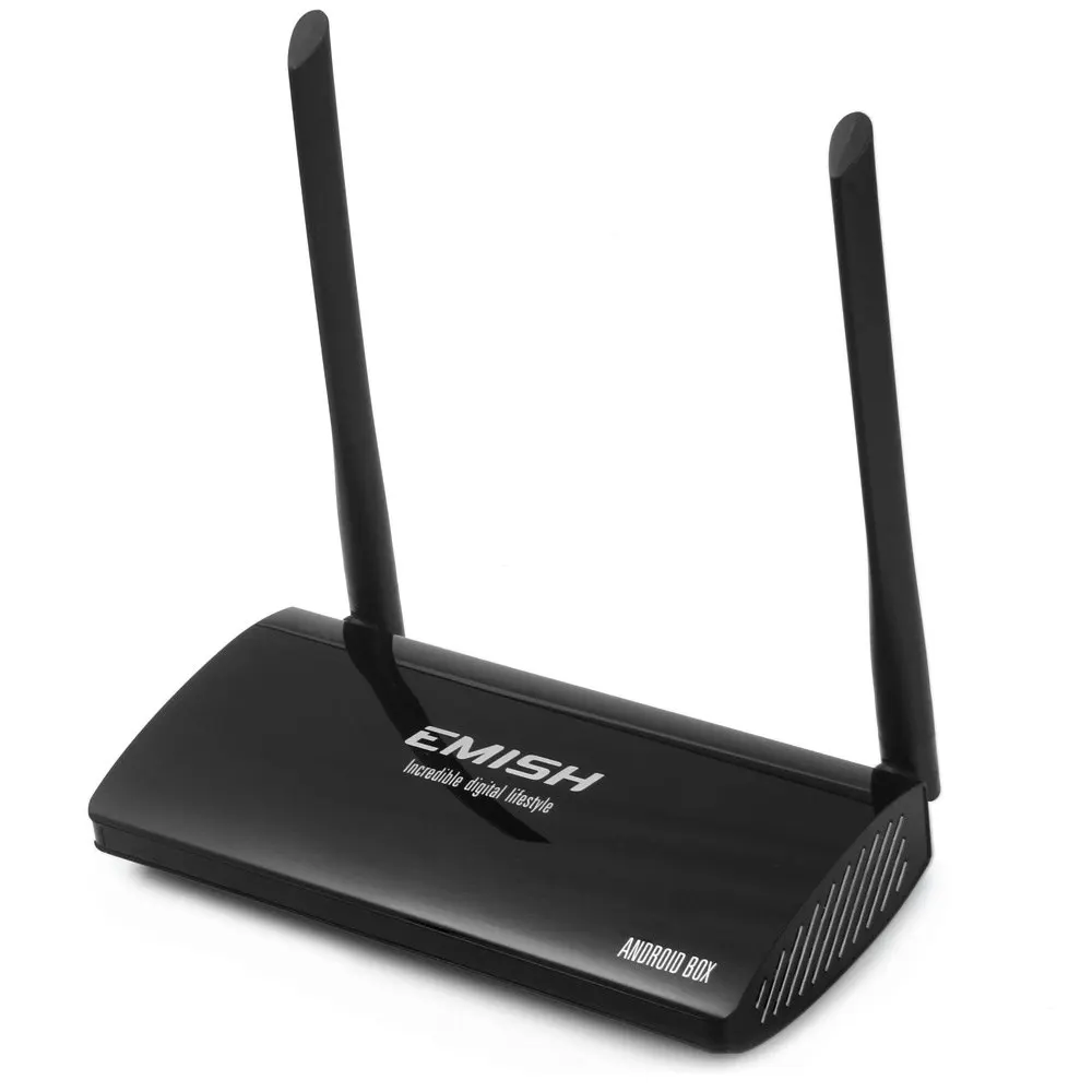 

Emish X800 TV Box 1GB RAM 8GB ROM Android 5.1.1 CPU RK3368 64Bits Octa-core Set-top Boxes WiFi Bluetooth4.0 Smart Media Player