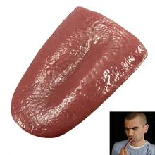 2018 Prank Maker Magic Tricks Prop Realistic Tongue Gross Jokes Prank Synthetic Polyester Magic Tricks Funny