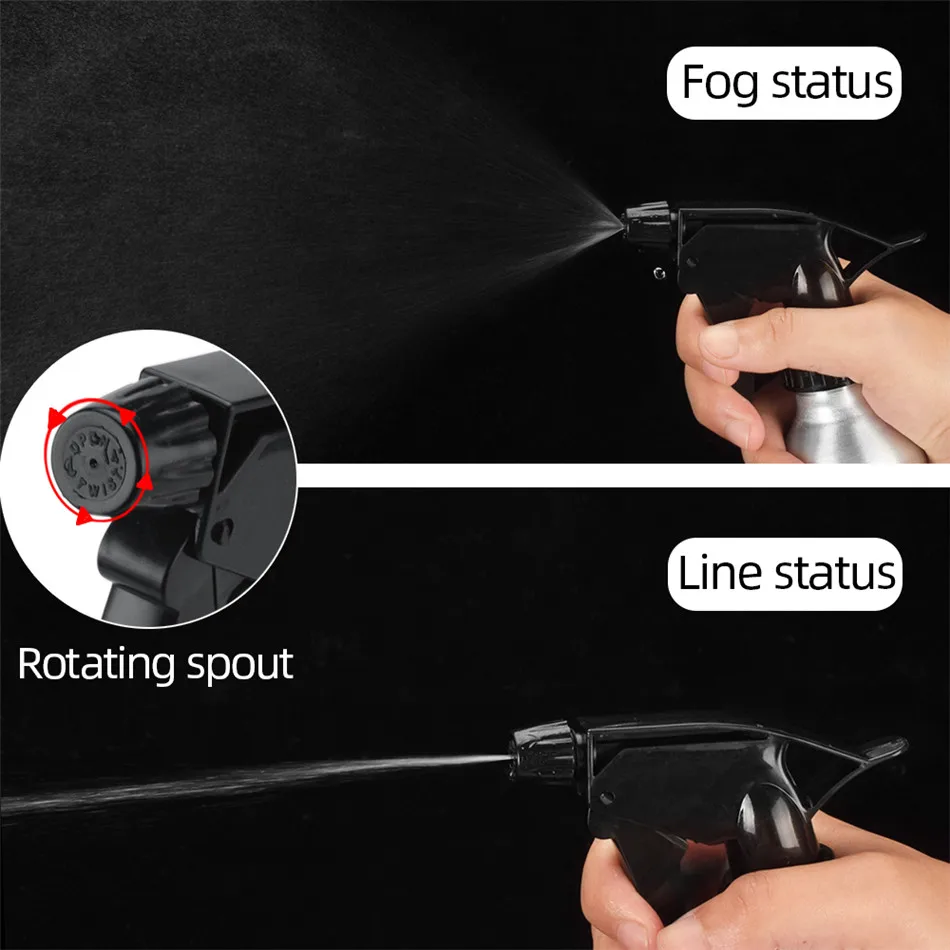 Portable Aluminum Sprayer Spray Bottle Garden Flowers Mini Spray Bottle Water Sprayer Tool Hand Pressure Trigger Sprayer Bottles