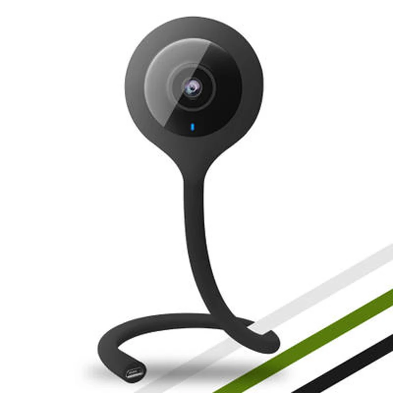 wdskivi Display Temperature And Humidity HD Mini IP Camera Wireless Wifi Security Surveillance CCTV Baby Monitor | Безопасность и