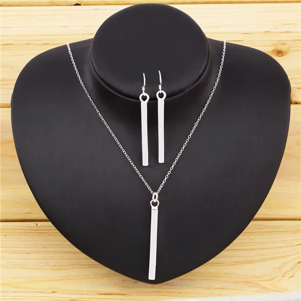 

wholesale trendy jewelry, 925 stamped silver plated jewelry,necklace + earrings jewelry set body chain drop shipping