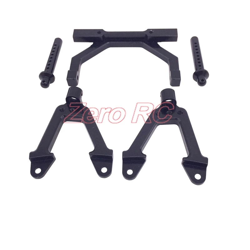 1/10 RC Aluminum Front Shock Mount With Body Mounts For 110 Rock