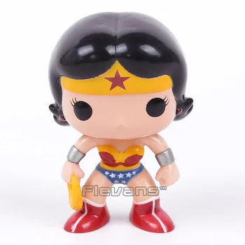 

DC Super Heroes Wonder Woman 08 Vinyl Figure Collectible Model Toy Car Decoration with Retail Box