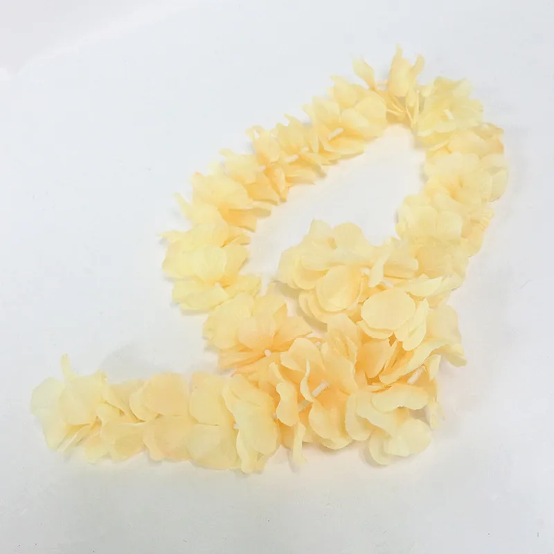  Flone Artifiical Wisteria Bean Vine Simulation Colorful Flower Rattan Silk Flower Wedding Party Scene Stage Decor Fake Flowers (10)