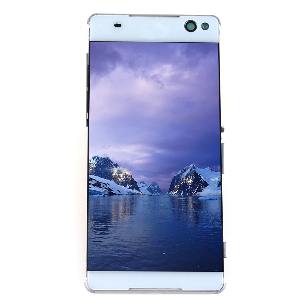 Для sony Xperia C5 ультра ЖК-дисплей кодирующий преобразователь сенсорного экрана в сборе для sony C5 Ультра-экран E5553 E5533 ЖК-рамка