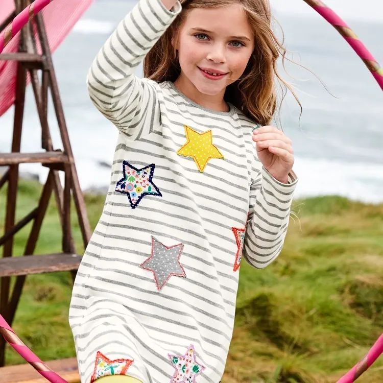 Littlemandy Girls Dress Stars Printed 2018 Autumn Princess Dresses For Girl Kids Baby Girl Clothes Long Sleeve Baby Girl Clothes Littlemandy Girls Dress Stars Printed 2018 Autumn Princess Dresses For Girl Kids Baby Girl Clothes Long Sleeve Baby Girl Clothes