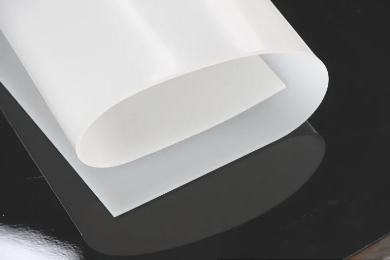 LuckyMAO O Rings Silicone Rubber Sheet 500x500mm Clear Translucent Plate Mat High Temperature Resistance 100% Virgin Silikon Rubber Pad Thickness : 2mm LuckyMAO O Rings Silicone Rubber Sheet 500x500mm Clear Translucent Plate Mat High Temperature Resistance 100% Virgin Silikon Rubber Pad Thickness : 2mm