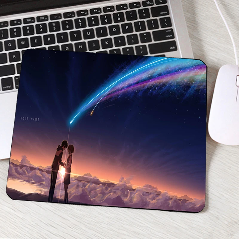 

Mairuige Hot Animation Movie Your Name Kimi No Na Wa Creative Art Printed Mousepad Pc Computer Mouse Pads for Decorate Table