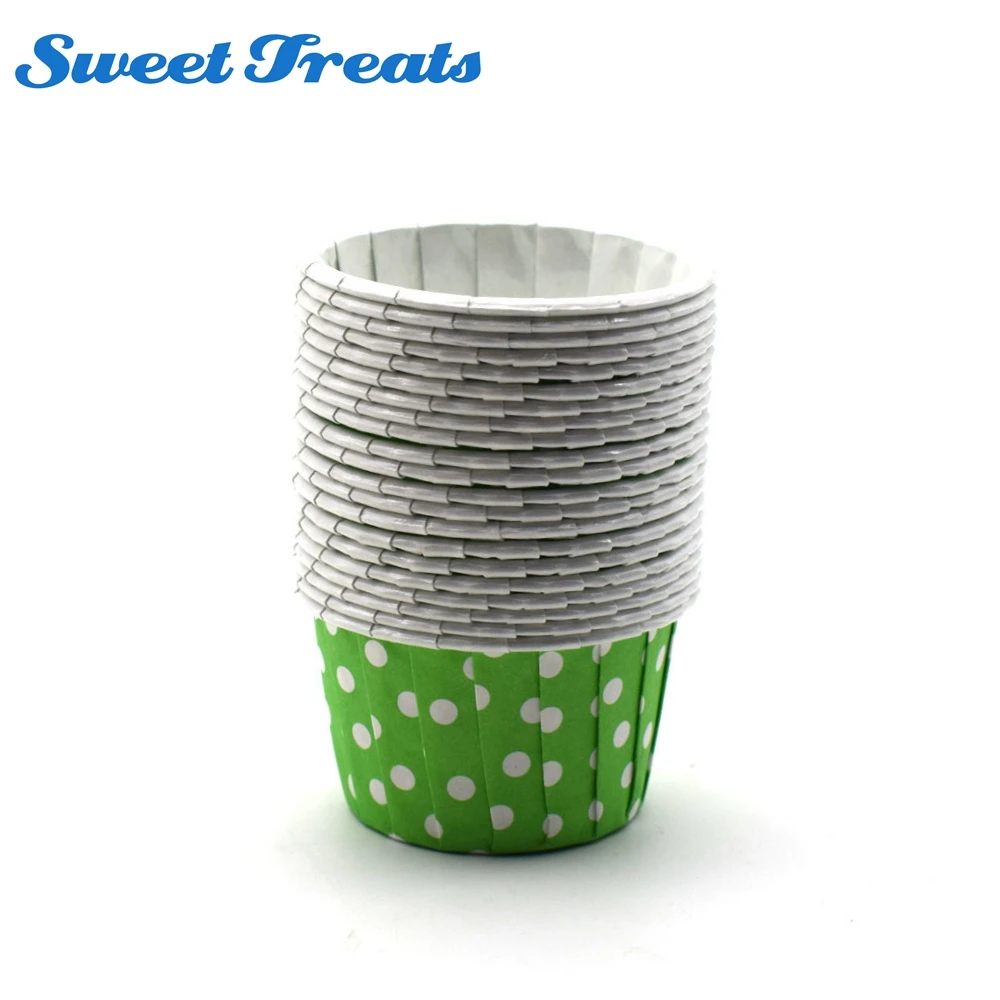 

Sweettreats 22Pcs Retro Vintage Polka Dot Paper Cupcake Muffin Cases Baking Cups New