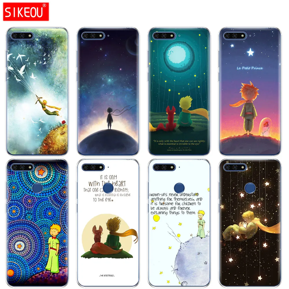 Силиконовый чехол для телефона Huawei Honor 7A PRO 7C Y5 Y6 Y7 Y9 2017 2018 Prime The Little Prince|Бамперы| |