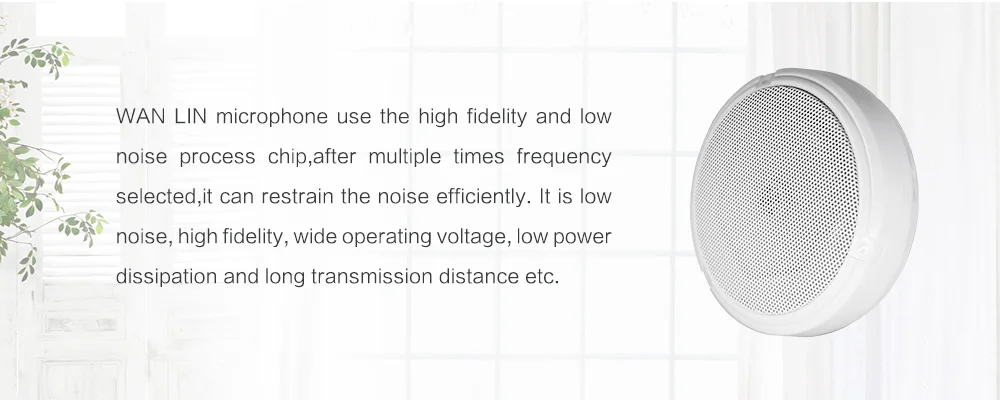 Autoeye высокое качество звука CCTV Микрофон Высокая чувствительность Sound Пикап устройства для IP Камера DVR