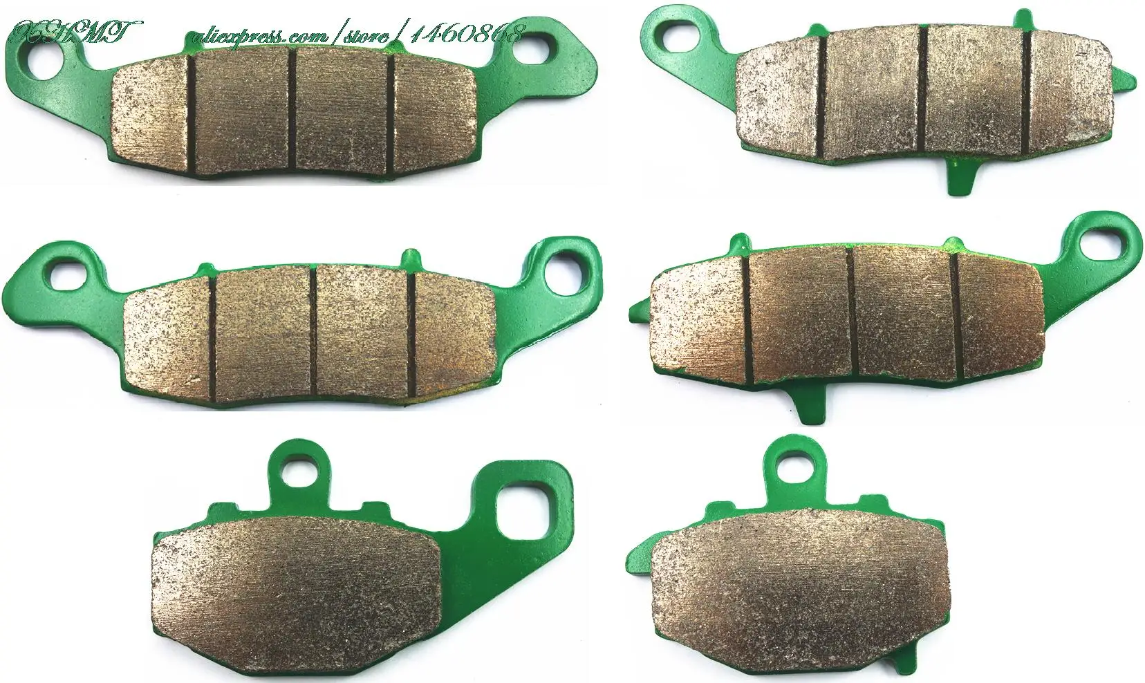 Набор тормозных колодок для Kawasaki Er650 Er 6 650 F N 2005 & Up/ Z750 Z750s Z 750 S 2004 2006 / Gpz1100 Gpz 1100 1995 1996