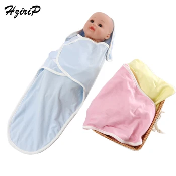 

HziriP Newborn Baby Swaddling Summer Thin Cotton Soft Blankets with Pillow Kids Bathing Towels Infant Wrap Blanket Sleepsack