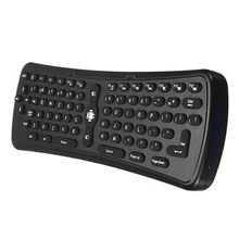 Chaude Mini 2.4 GHz USB 10 m Gyro Fly Air Souris Sans Fil Qwerty clavier Télécommande pour Android PC Smart TV Box pour MAC/Windows