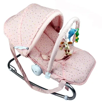 

Multifunctional baby rocking pink chair cradle baby chair reassure the rocking chair chaise lounge electric