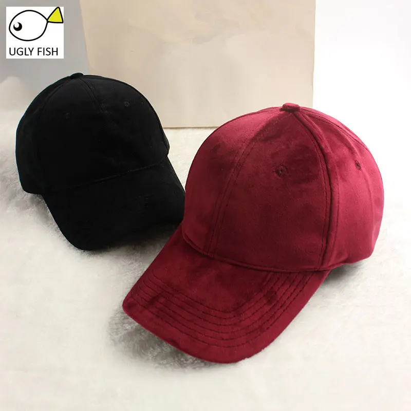 

velvet baseball cap women snapback hip hop black dad cap velvet baseball cap velvet cap