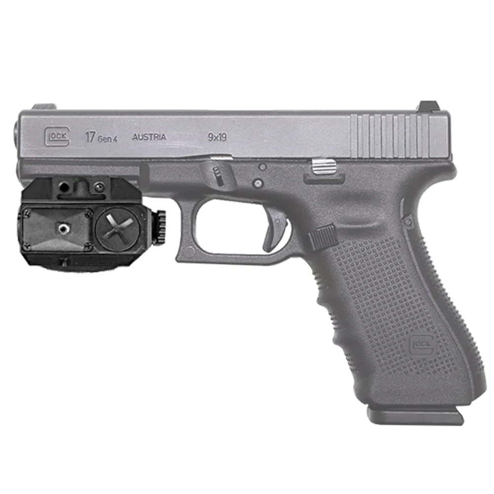 Laser + Lanterna Tocha para Pistola Rifle com Picatinny Combinação Vermelho Verde Tática Arma Luz Subzero Ferroviário 2in1 - 4 2in1 combinação vermelho verde laser + lanterna