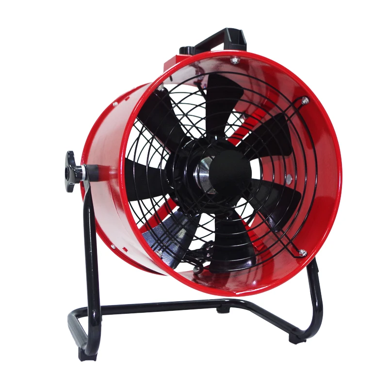  12 inch blower portable axial exhaust fan standing extractor high speed air ventilator stepless reg