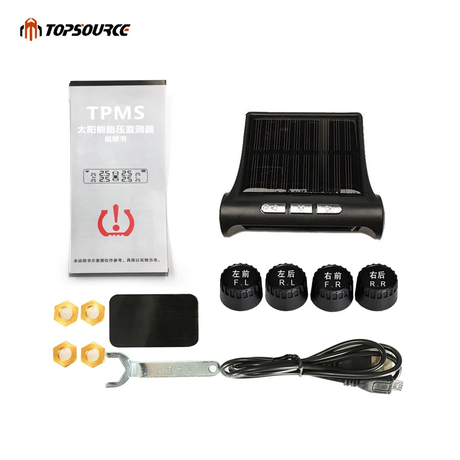 Topsource TPMS автомобильная система контроля давления в шинах интеллектуальная