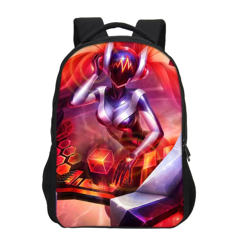 

VEEVANV Brand Designer Backpacks For Men Women Fashion Computer Games LOL Character Printing Bag Hero Alliance Casual Backpacks