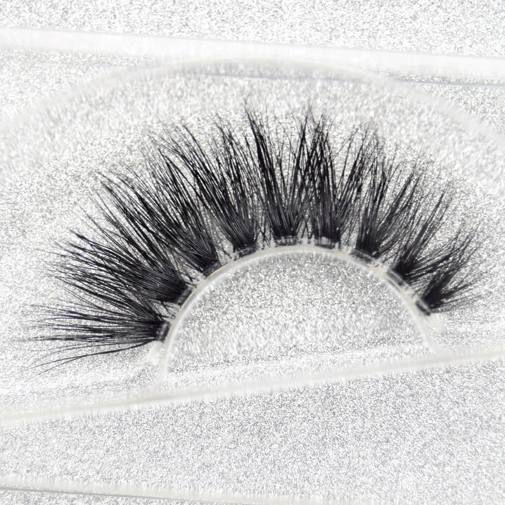 

Visofree Lashes 3D Mink Strip Lash Reusable False Eyelashes Dramatic Lashes Lightweight Invisible Band Eye Lashes F201
