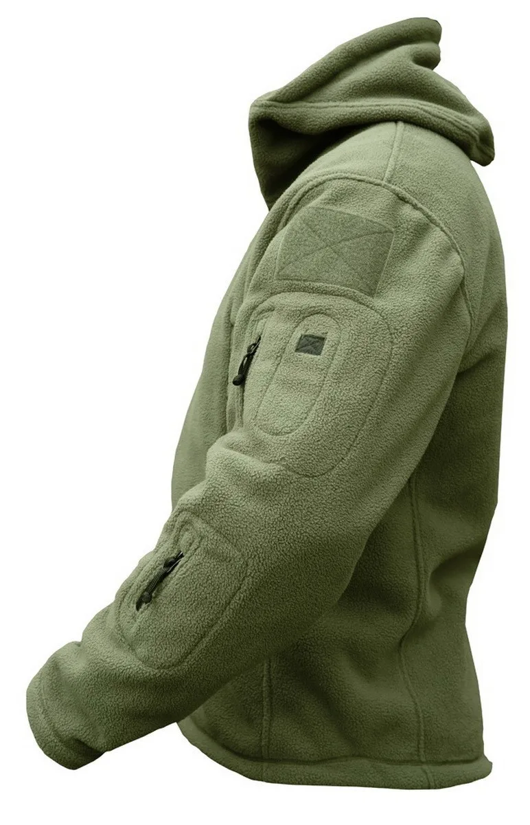 TACVASEN зимняя страйкбольная военная куртка мужская флисовая армейская тактическая куртка теплая куртка с капюшоном Пальто Верхняя одежда с капюшоном мужская одежда
