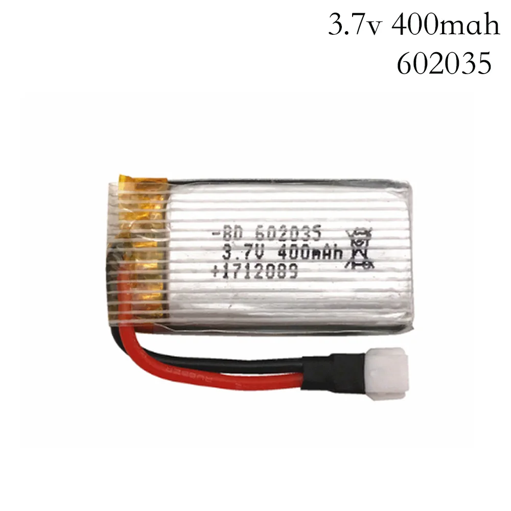 

3.7V 400mah Original For h107 H31 Spare Parts Original Battery H31-011 Lipo battery 3.7 V 400 mah For H31 XH plug 30C 1pcs/lot